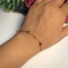 Anti-Tarnish Stainless Steel Mini Tulip Chain Bracelet