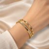 Anti-Tarnish Stainless Steel Bracelet (Kada)
