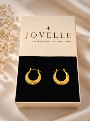 Anti-Tarnish Stainless Steel Hoop Earrings