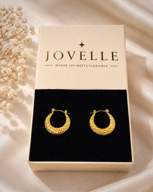 Anti-Tarnish Stainless Steel Hoop Earrings
