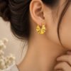 Anti-Tarnish Stainless Steel Hoop Earrings