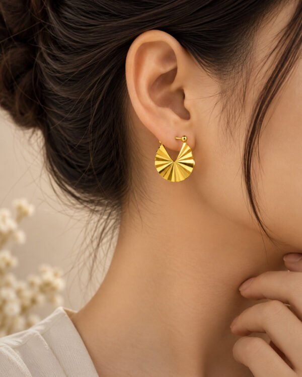 Anti-Tarnish Stainless Steel Hoop Earrings