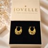 Anti-Tarnish Stainless Steel Hoop Earrings