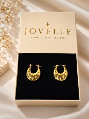 Anti-Tarnish Stainless Steel Hoop Earrings