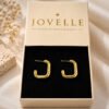 Anti-Tarnish Stainless Steel Hoop Earrings