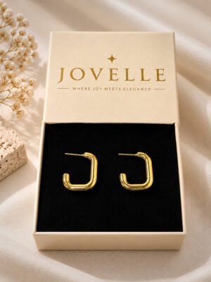 Anti-Tarnish Stainless Steel Hoop Earrings