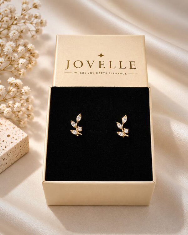 Anti-Tarnish Stainless Steel Ball Back Studs with American Diamonds