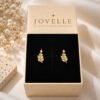 Anti-Tarnish Stainless Steel Ball Back Studs with American Diamonds