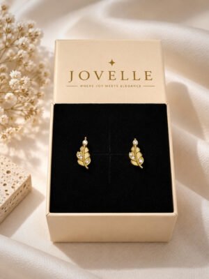 Anti-Tarnish Stainless Steel Ball Back Studs with American Diamonds