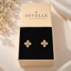 Anti-Tarnish Stainless Steel Ball Back Studs with American Diamonds