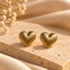 Heart Studs