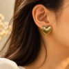 Heart Studs