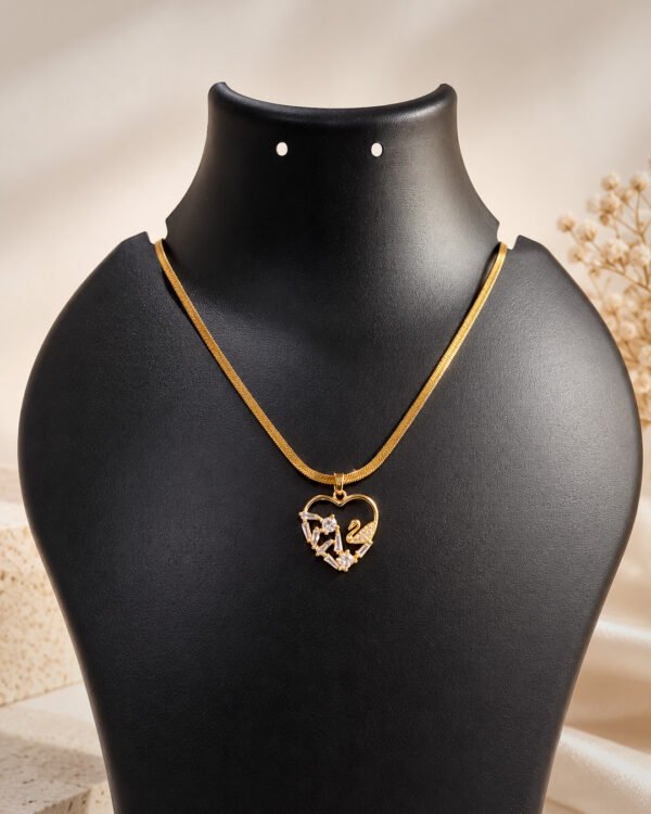 Anti-Tarnish Stainless Steel 18K Gold Plated Necklace
