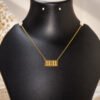 Anti-Tarnish Stainless Steel 18K Gold Plated 11:11 Necklace