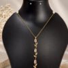 Anti-Tarnish Stainless Steel 18K Gold Plated Tulip Necklace