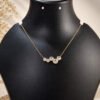 Anti-Tarnish Stainless Steel 18K Gold Plated Bubble Necklace