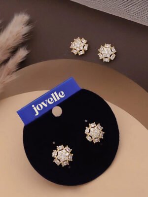 Anti-Tarnish Flower Stud Earrings