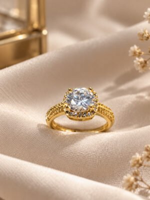 Anti-Tarnish Adjustable Ring