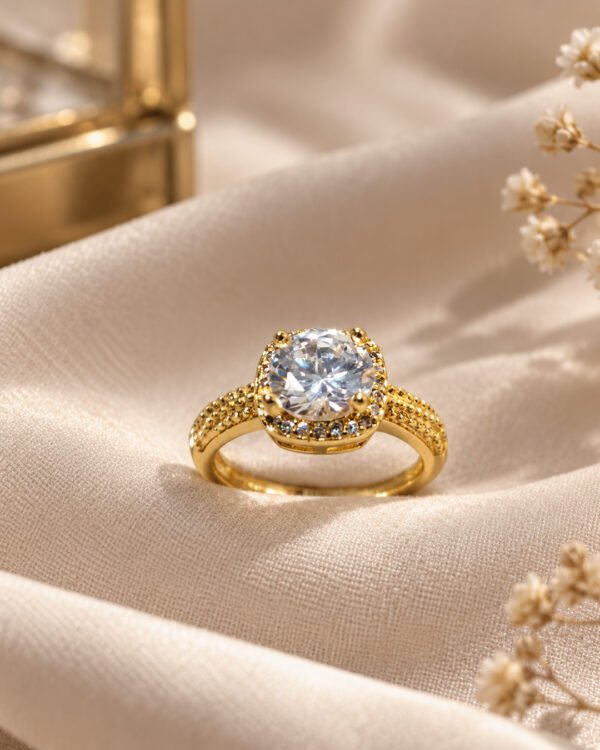 Anti-Tarnish Adjustable Ring