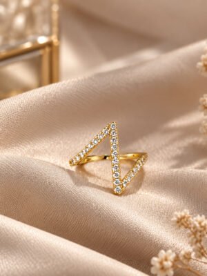 Anti-Tarnish Adjustable Ring