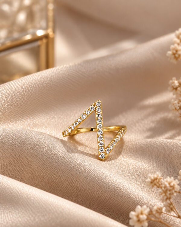 Anti-Tarnish Adjustable Ring