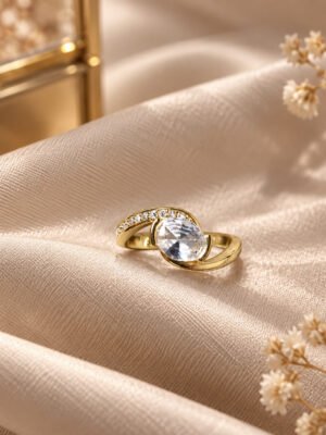 Anti-Tarnish Adjustable Ring
