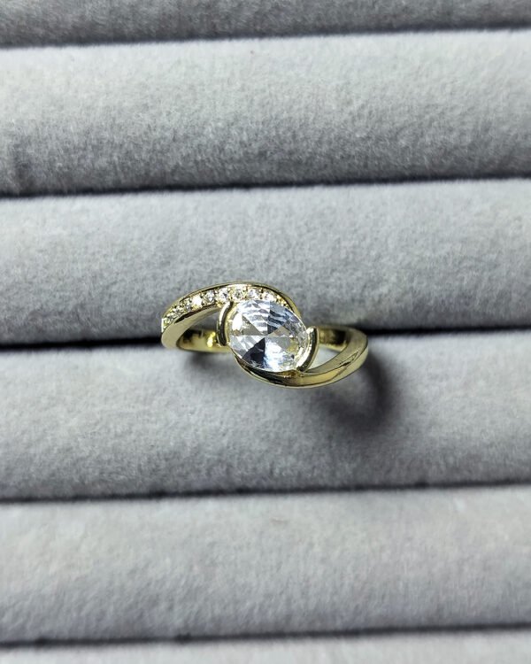 Anti-Tarnish Adjustable Ring