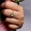 Anti-Tarnish Adjustable Ring