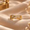 Anti-Tarnish Adjustable Ring