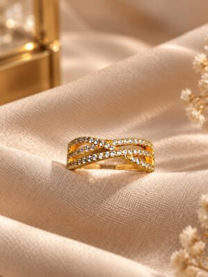 Anti-Tarnish Adjustable Ring