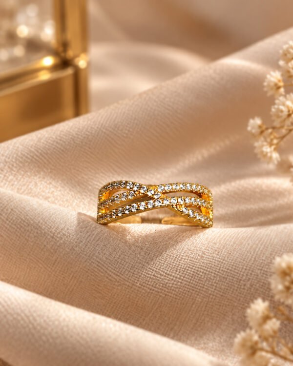 Anti-Tarnish Adjustable Ring