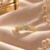 Anti-Tarnish Adjustable Ring