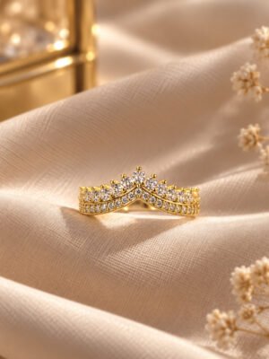 Anti-Tarnish Adjustable Ring