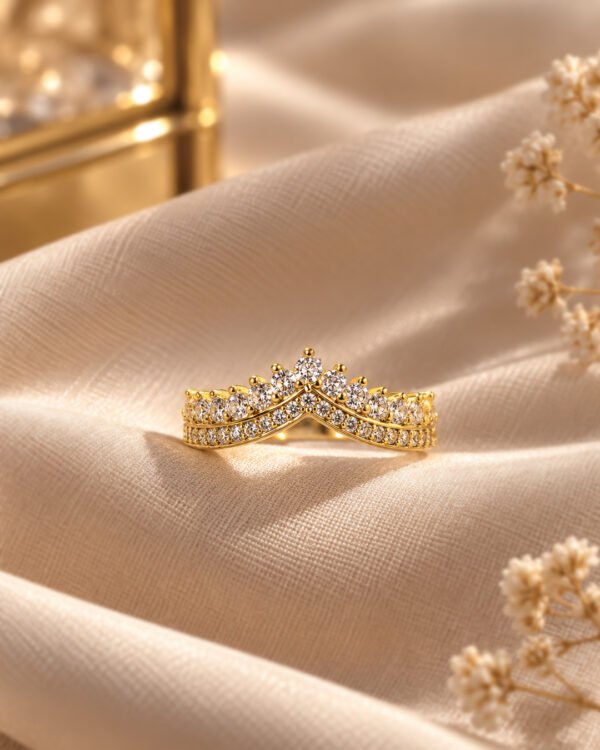 Anti-Tarnish Adjustable Ring