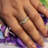 Anti-Tarnish Adjustable Ring