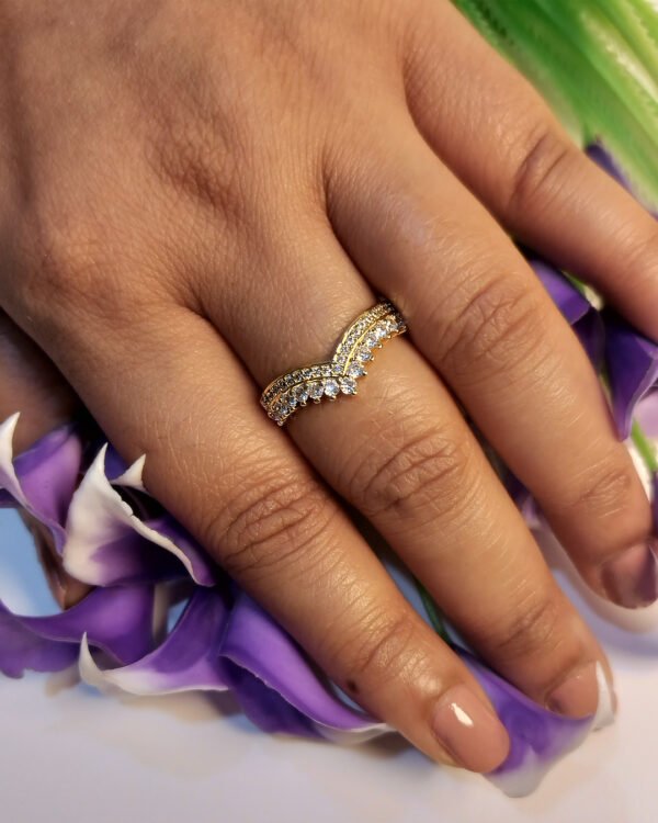 Anti-Tarnish Adjustable Ring