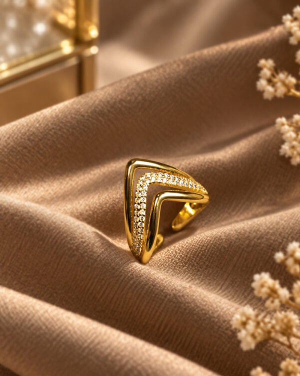 Anti-Tarnish Adjustable Ring