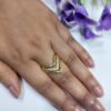 Anti-Tarnish Adjustable Ring