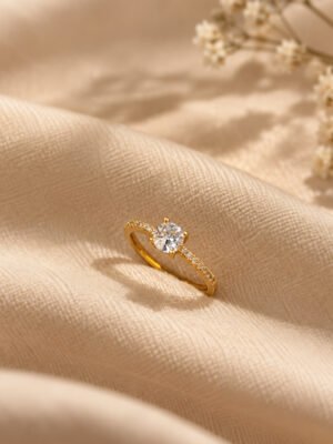 Solitaire Ring (Adjustable)