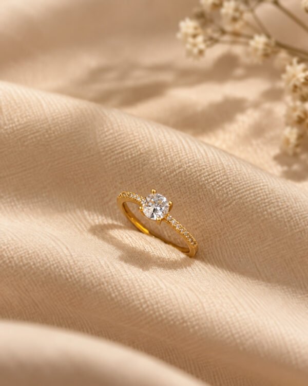 Solitaire Ring (Adjustable)