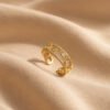 Aurelia Openwork Ring (Adjustable)