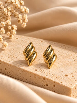 Twisted Wave Studs