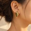 Twisted Wave Studs