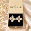 Four Petal Flower Earrings