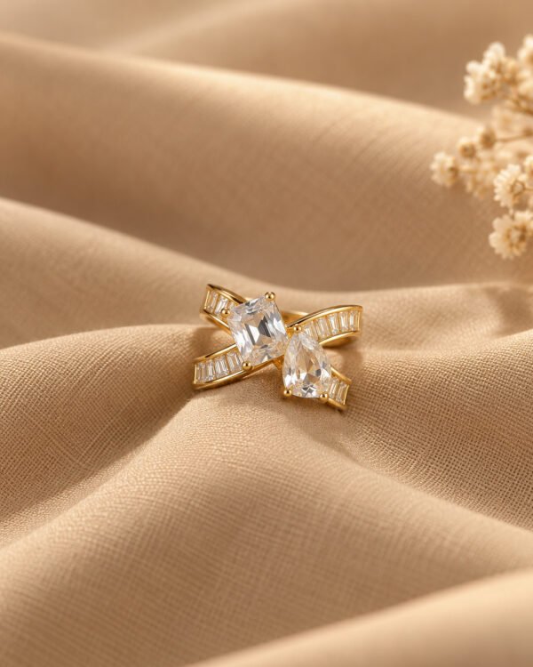 Pear-Cut Ring (Adjustable)
