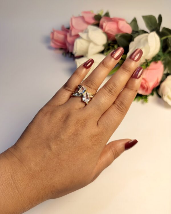 Pear-Cut Ring (Adjustable)